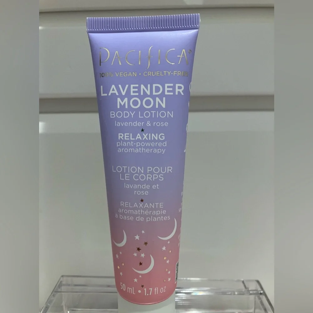 Pacifica Lavender Moon body lotion vegan 1.7 oz